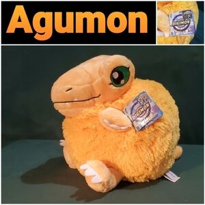 Agumon Orange Plush Toy